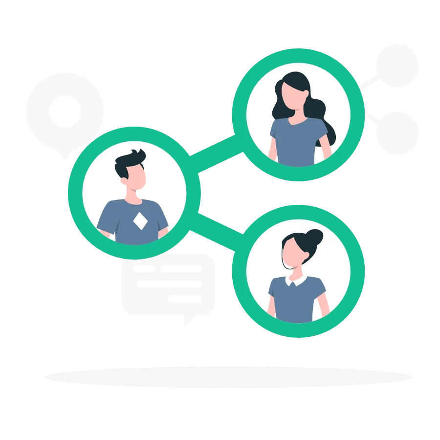 Illustration of custom HR connectors bridging legacy and cloud-native systems