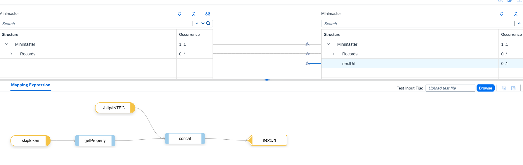 MM_skiptoken mapping step