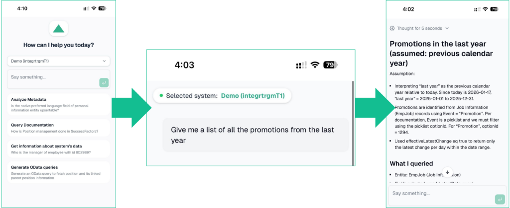 AI-powered SAP SuccessFactors operations
